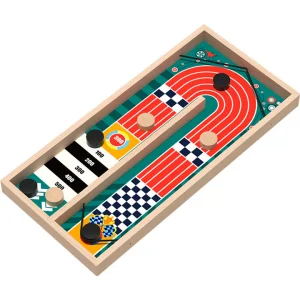 Ecotoys StrikeWood | ¡Diversión familiar emocionante! - Juego de disco y estrategia de madera