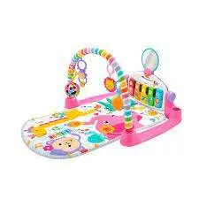 FISHER PRICE GIMNASIO DELUXE PATADITAS MUSICAL ROSA