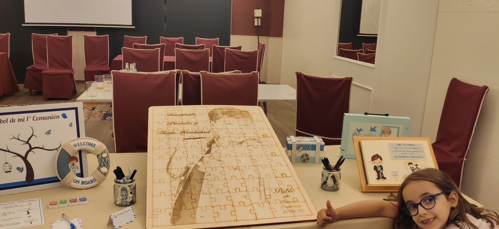 Foto Puzzle libro de firmas