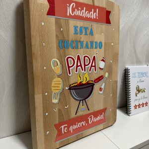 Tabla de cocina personalizada