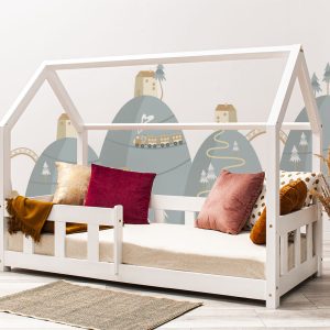 Adhesivo mural – Ciudad de montaña