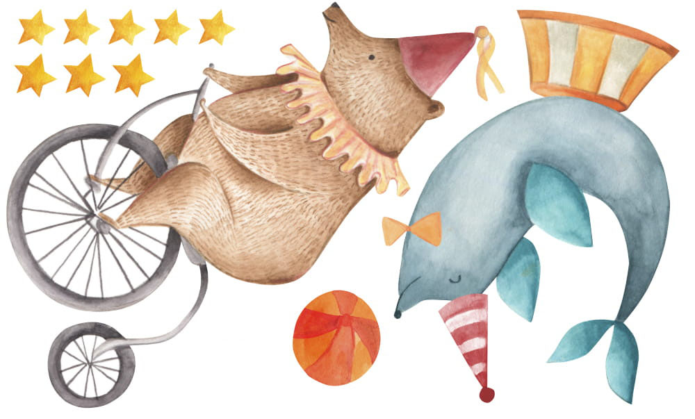 Adhesivos murales – Circo - Imagen 2