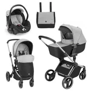 CAM COCHE MODULAR CON PORTABEBE NEXT EVO GRIS EXCLUSIVO