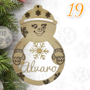 Bola Muñeco de Nieve