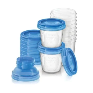 Avent Recipiente Almacenador De Leche x10