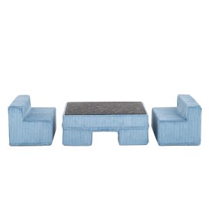 Conjunto de muebles modulares para niños
