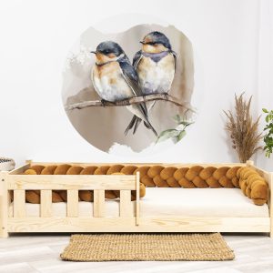 Adhesivo mural – Golondrinas en el círculo