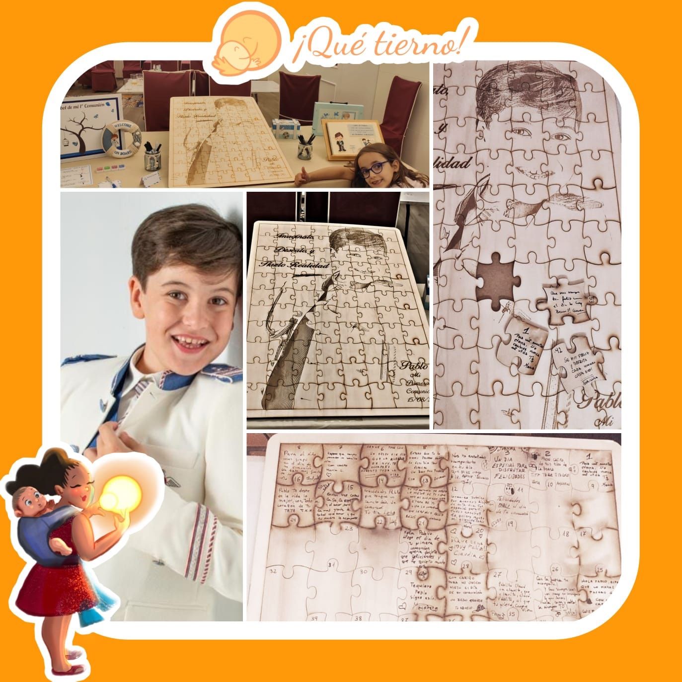 Foto Puzzle libro de firmas - Imagen 2